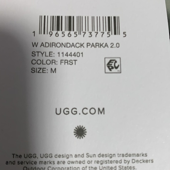 ❤️🔥❤️🔥 UGG Adirondack Parka 2.0 3 in 1 Jacket SIZE M ❤️🔥❤️🔥 - Picture 15 of 16